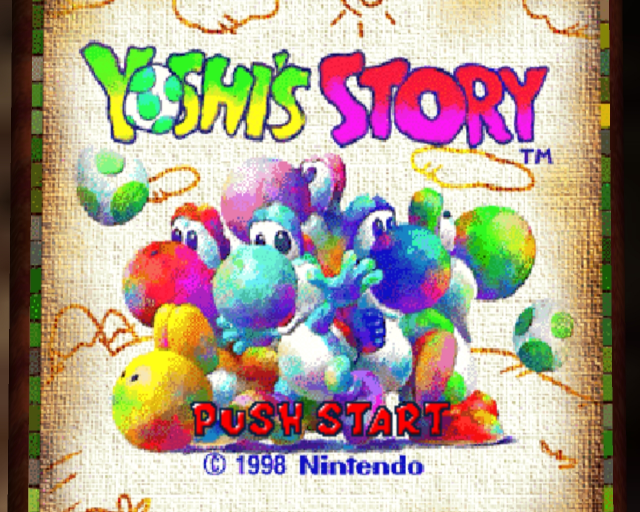 Yoshi's Story screenshot 3 for Nintendo 64
